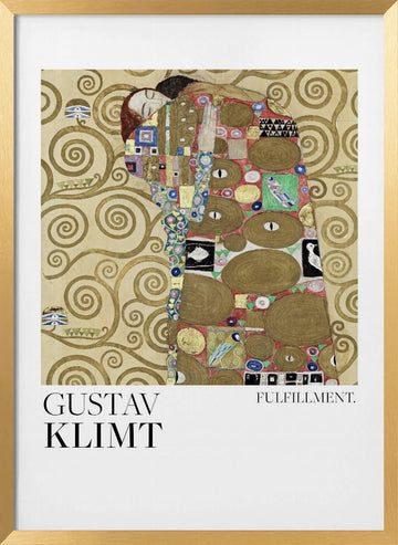 Fulfillment (1910–1911) Poster 2 | Poster - Gold Frame Interior
