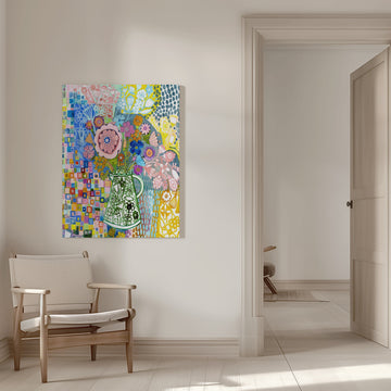 Power of Pastels | Canvas - Room Interior 1