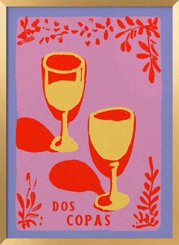 Doscopas | Poster - Gold Frame Interior
