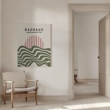 Bauhaus Desert Sun | Canvas - Room Interior 1
