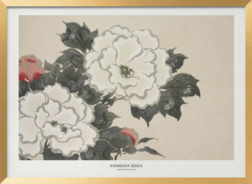 Flowers From Momoyogusa | Poster - Gold Frame Interior