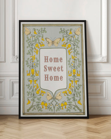 Home Sweet Home Butterflies | Poster - Room Interior 1