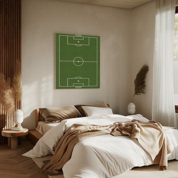 Green Soccer Field | Canvas - Room Interior 2