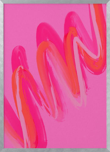 Untitled | Poster - Silver Frame Interior