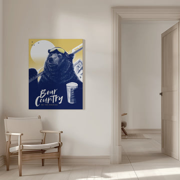 Après Ski Bear | Canvas - Room Interior 1
