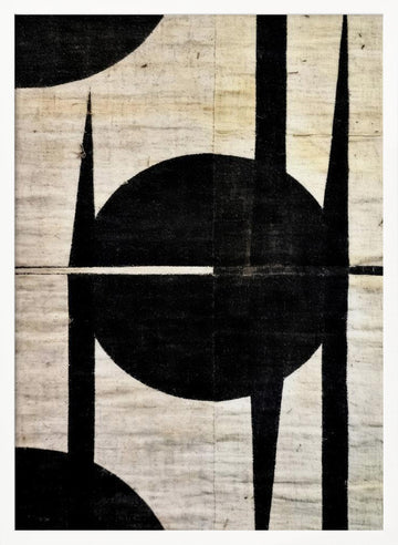 Geometric Harmony | Poster - White Frame Interior