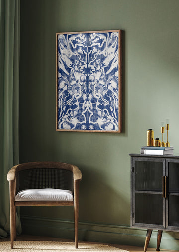 Abstract Fluid Symmetry | Poster - Room Interior 2