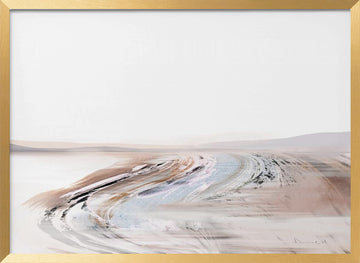 Creek | Poster - Gold Frame Interior