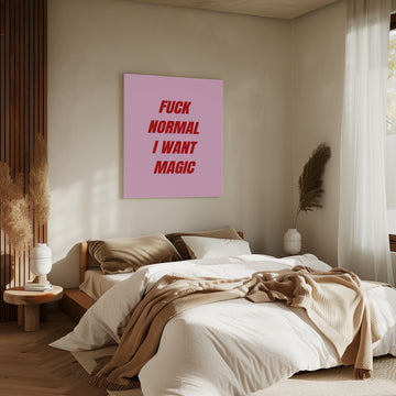 Pink Magic Statement | Canvas - Room Interior 2
