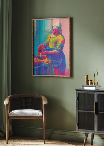 Psychedelic Pouring | Poster - Room Interior 2