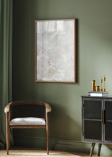 Soft Peony Petals | Poster - Room Interior 2