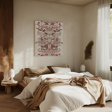 Whimsical Woodland Pattern | Canvas - Room Interior 2