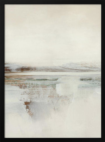 Sun Set No2 | Poster - Black Metal Frame Interior