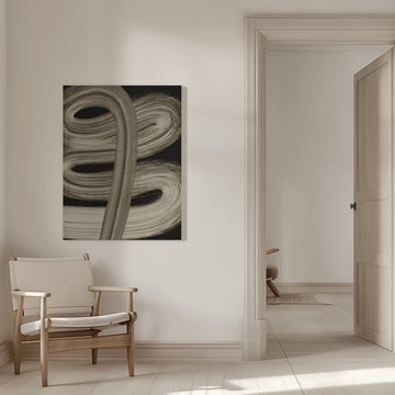 Flowing Strokes | Canvas - Room Interior 1