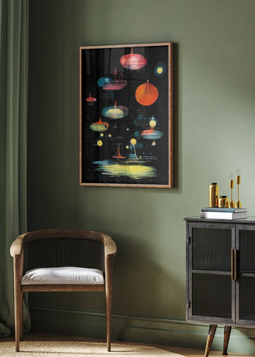 Lanterns | Poster - Room Interior 2
