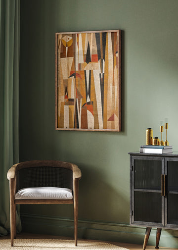 Geometric Harmony | Poster - Room Interior 2