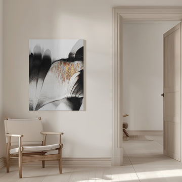 Fluid Gold Contrast | Canvas - Room Interior 1