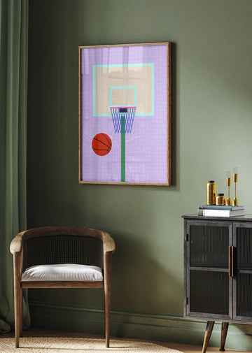 New York Basketball | Poster - Room Interior 2