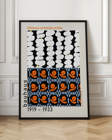 Bauhaus Graphic Patterns | Poster - Room Interior 1