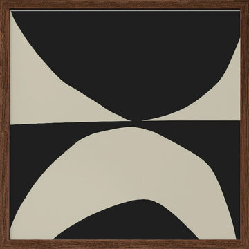 Blackbird | Poster - Walnut Frame Interior
