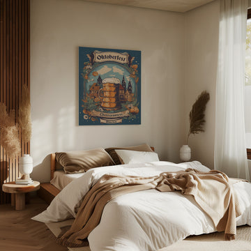 Oktoberfest Beer Stein Munich | Canvas - Room Interior 2