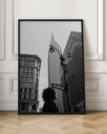 Empire State City Gaze | Poster - Room Interior 1