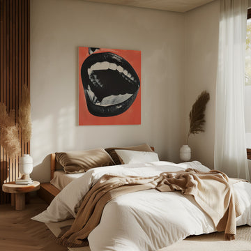 Screaming Open Mouth | Canvas - Room Interior 2