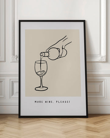 Pouring Bliss | Poster - Room Interior 1