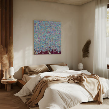 Joyful Petal Shower | Canvas - Room Interior 2