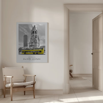 Berlin Memorial Church Bus | Canvas - Room Interior 1