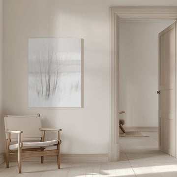 Ethereal Winter Woods | Canvas - Canvas Interior