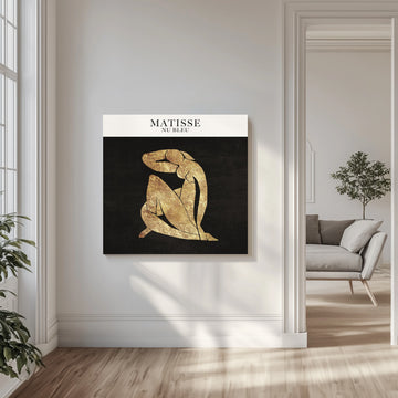 Golden Silhouette | Canvas - Room Interior 1