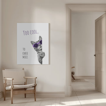 Too Cool Cat | Canvas - Room Interior 1