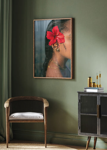 Hibiscus Serenity | Poster - Room Interior 2
