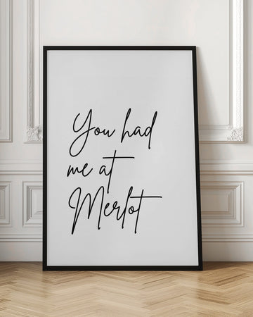 You Had Me At Merlot | Poster - Room Interior 1
