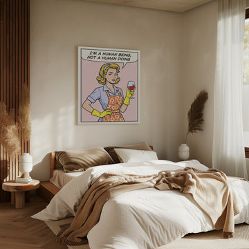 Human Being Pop Art | Canvas - Room Interior 2