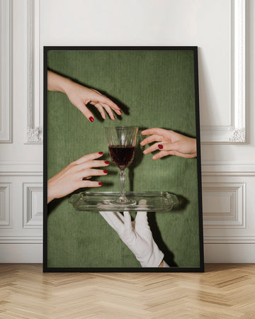 Elegant Wine Service | Poster - Room Interior 1