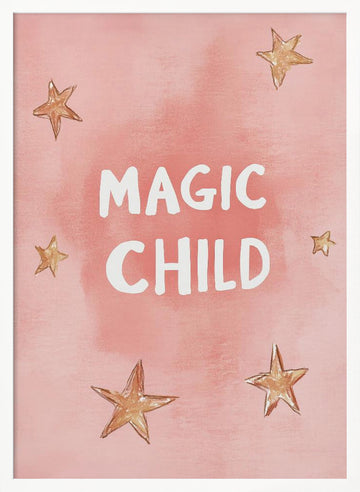 Starry Dreams | Poster - White Frame Interior