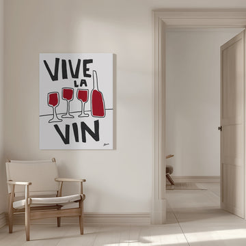 Vive La Vin | Canvas - Room Interior 1