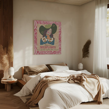 Wildflower Cowgirl | Canvas - Room Interior 2
