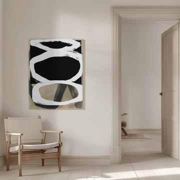 Bold Organic Shapes | Canvas - Room Interior 1