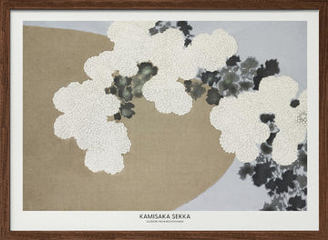 Blossom From Momoyogusa | Poster - Walnut Frame Interior
