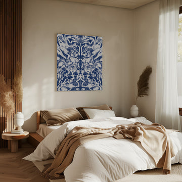 Abstract Fluid Symmetry | Canvas - Room Interior 2