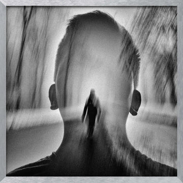 Inner Journey Head | Poster - Silver Frame Interior