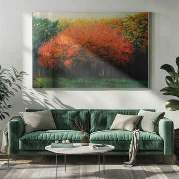 Vibrant Fall Tree | Poster - Room Interior 1