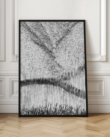 Tranquil Reed Reflections | Poster - Room Interior 1
