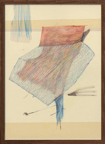 Scarf | Poster - Walnut Frame Interior