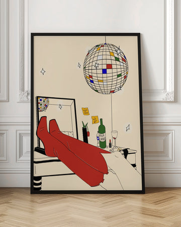 Chic Disco Night | Poster - Room Interior 1