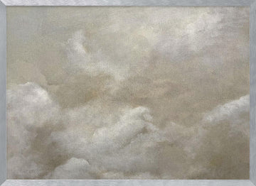Cloud | Poster - Silver Frame Interior