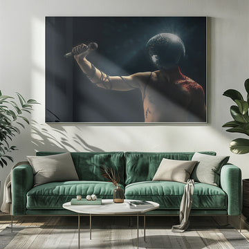 Disco Ball Performer | Poster - Room Interior 1